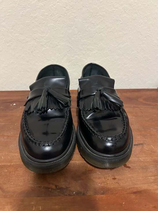 Dr. Martens Other - Dr. Martens Adrian Black Smooth Tassel Loafers Size 7 Men’s
